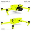 WRAPGRADE Skin Stickers for Mavic 3 (NEON YELLOW)