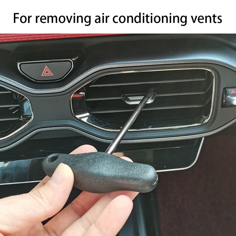 MOSALKDUG Instrument Cluster Removal Pulling Hooks Protable Car Vent Repair