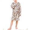 JZLPIN - Albornoz unisex con capucha para bebé, pijama de