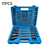 17-Piece SDS Plus Drill Bit and Chisel Set for Masonry
