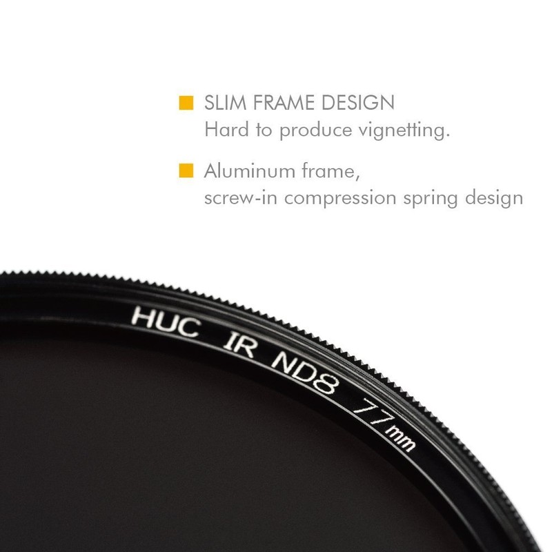 NiSi PRO Nano HUC IR ND8 Filters (46mm) - Neutral