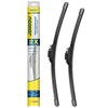 JINGOU 28" + 17" Front Windshield Wiper Blades Compatible with