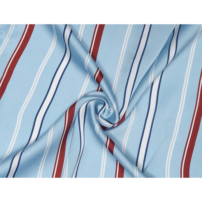 Allegra K Women's Striped Scarf, Neckerchief, Square Scarf, Hair Ornament,