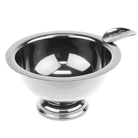 Stinky Cigar Personal Size Ashtray, Stainless Steel - Compact, Durable Windproof Stainless Steel Design with 1 Stirrup, Deep Bowl, Heat Resistant & Easy to Clean - Perfect Solo Smoker's Companion
