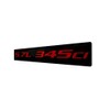 ERPART 5.7L 345ci RED on Black Highly Polished Real Aluminum