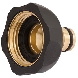 Draper 27697 Brass and Rubber Tap Connector, 1"