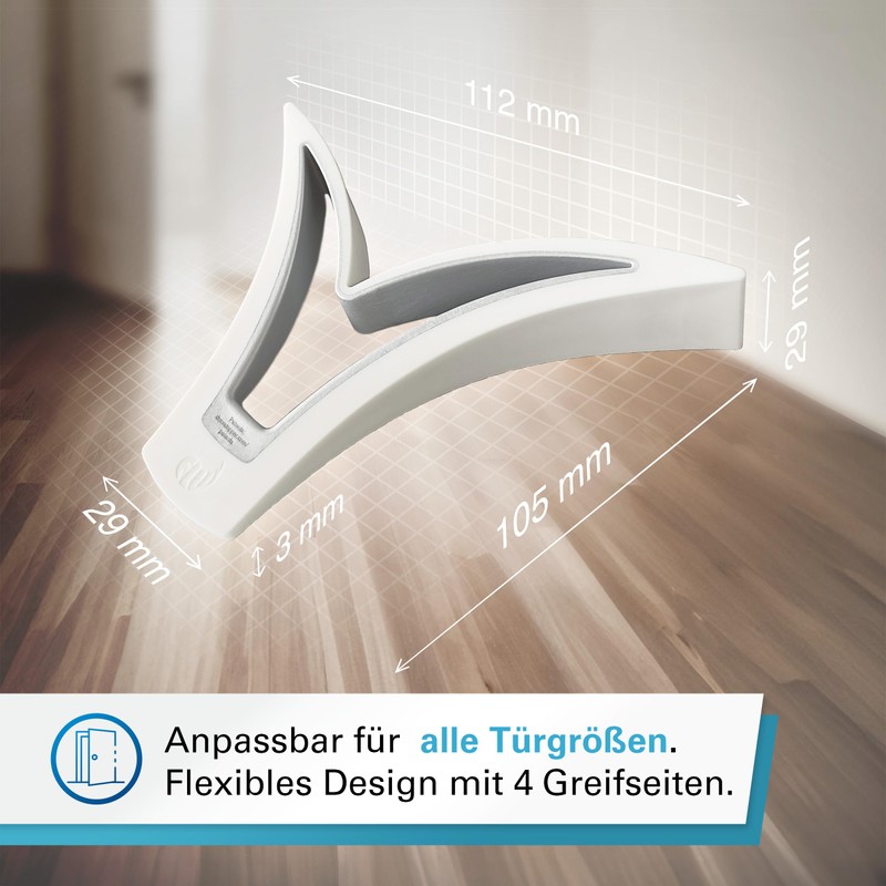 Door and Window Stopper Trial Bundle Set, 1 SofterFix +