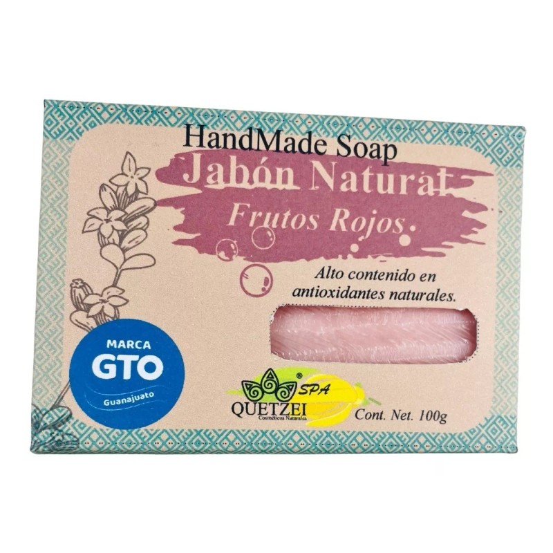 Quetzei Cosméticos Kit 3 Jabón Natural Personalizado 100 G Quetzei