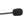 Telephone Headset with Noise Cancelling Microphone Black USB Corded Single
