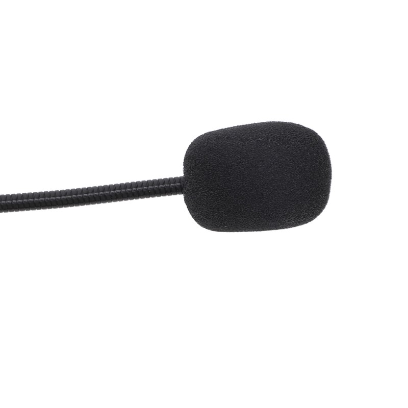 Telephone Headset with Noise Cancelling Microphone Black USB Corded Single