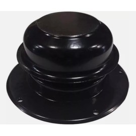 Heng's 10004-C Metal Plumbing Vent - Black