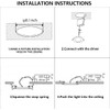 JARLSTAR 8 Inch LED Recessed Light with Junction Box, 12Pack