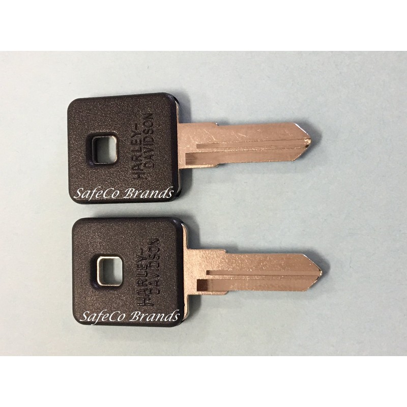 SafeCo Brands 2-Key Blanks for 883 1200 Harley Davidson 2-Blanks
