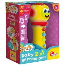 Lisciani 100606 Microphone 2 in 1, Carotina Baby 2-in-1 Microphone
