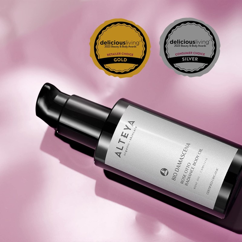 Alteya Organics Bio Rose Otto Radiance Body Oil Organic Damascena