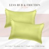 Elegant Comfort Silky and Luxurious 2-Piece Satin Pillowcase Set for