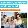 Impossibly Compact Travel Flushable Wipes - 99.5% Water and Aloe