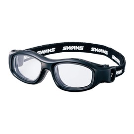 SWANS GDS-001_BK BK BK Sports Eyeglass Frame, Eye-guard, Guardian, Age 6-12 (For Elementary School Students) (Basketball, Football, Badminton), Black