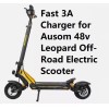 coming data Fast 3A Charger for Ausom 48v Leopard Off-Road