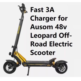 coming data Fast 3A Charger for  Ausom 48v Leopard Off-Road Electric Scooter XMT