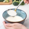 KEAWELL Luxury Gravy Ladle, 18/10 Stainless Steel, Gold Accent, Small