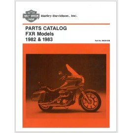 1982-1983 Harley Davidson FXR Parts Catalog Manual 112 pages 99439-83B