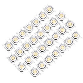 uxcell 30PCS 5x5x1.5mm Momentary PCB Surface Mounted Devices SMT Mount 4 Pins Push Button SPST Tactile Tact Switch