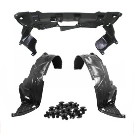 Parts N Go Fender Liner & Engine Under Cover Set w/Clips For 2003-2008 Element Front Driver & Passenger Side Left Right HO1228102 HO1248122 HO1249123 74111SCVA50 74151SCVA00 74101SCVA00