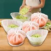 6 PCS Cheese Cloth Bowl-Shaped Nylon Bags - Reusable Straining