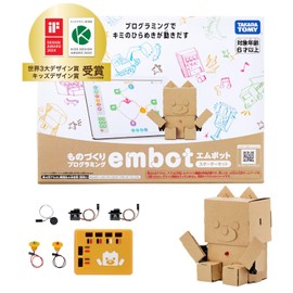 Embot Starter Kit, Programming Toy, Elementary School Students, Craft Kit, Learning Lessons, Robots, Educational Toy, Birthday, Christmas, Present for Boys and Girls, Popular, Junior School, Ages 6