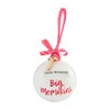 Mud Pie My Memory Bank Ornament, 4 1/2" Dia