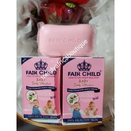 Fair child X 3 Soap: Fair Child Luxury Milk Soap. Head To Toes. Baby Dairy Moisturizing X 3