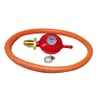 Kingfisher REG Low Pressure Propane Gas Regulator Kit - Red