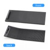 KOLOME Car Centre Console Drinks Cover Sliding Blind for Golf