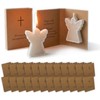 24 Mini Recuerdos Velas Aromáticas Bautizo Boda Primera Comunion Novenario