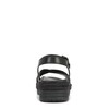 Vionic Women's Mar Sandal, Black Leather, 7