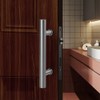 Ranbo Gray 8" (CTC) Back to Back Shower Door Handle,