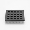 Holge 3.75 Inch Square Shower Drain Cover 5mm Thick Floor