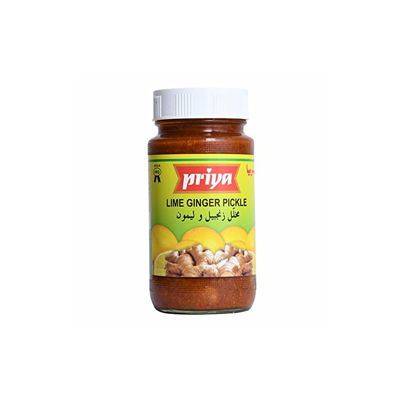 Priya, Lime Ginger Pickle, 300 Grams(gm)