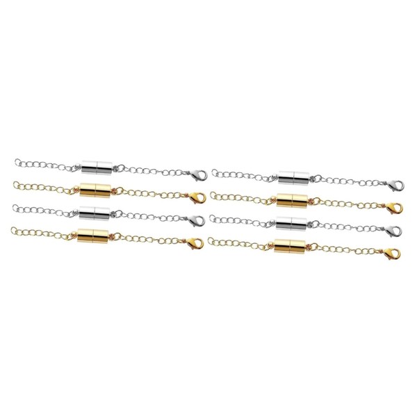 Operitacx 8pairs Necklace Extenders with Lobster Clasp Jewelry Extenders for