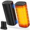 【2024新型磁気分離式設計 充電台付き 10000mAh】 充電式カイロ 電気カイロ 電子カイロ 2個セット 360°全面3秒急速発熱 4階段温度調節 ハンドウォーマー
