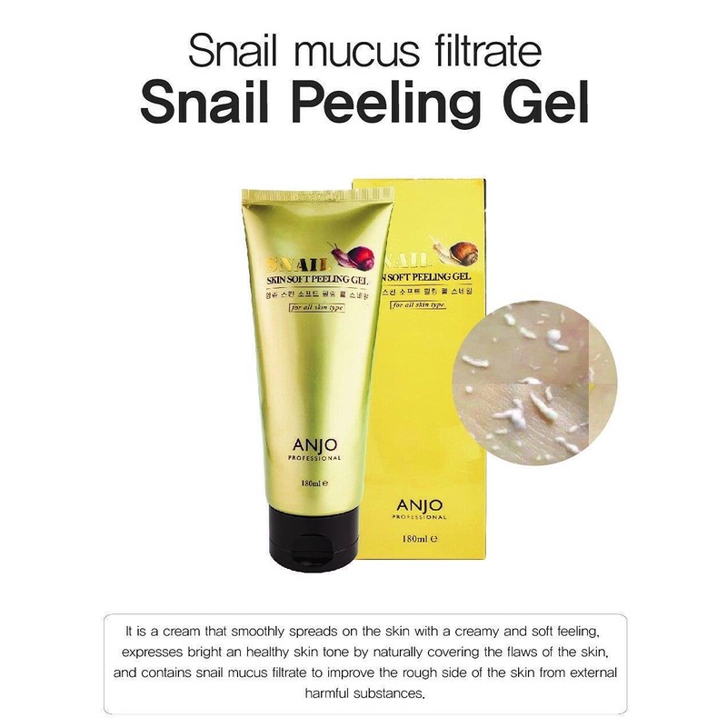 Anjo Skin Soft Snail Peeling Gel - 180 ML