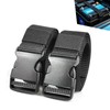 MLY 2PCS Adjustable Luggage Straps, Battery Box Strap Hold Down,