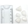 Snowy Quartz Mini Crystal Tumbled Stones - 10 Pc