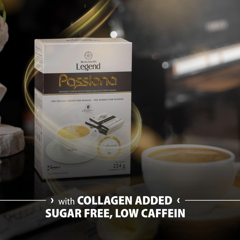 TRUNG NGUYEN LEGEND PASSIONA Premium Instant Coffee for Energy Boost