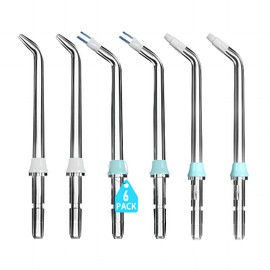 Oralion Compatible With Waterpik Water Flossers Replacement TipsHWP663 (2 Classic Jet Tips & 2 Orthodontic Tips & 2 Plaque Seeker Tips).