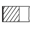 Mahle Original 008 65 N0 Piston Ring Set
