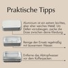ASAVO metal soap tin 9.5 x 6.0 x 3.2 cm