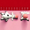Animal Fridge magnets, Cute Animal Magnets, Pig Magnet, Cow Magnet,