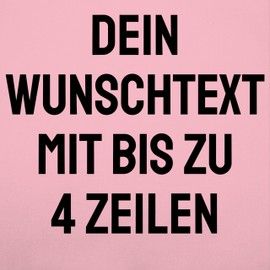 Geschenk mit Namen personalisiert by Shirtracer - Apron - Design Your Own Print - Desired Text, 5 Pink